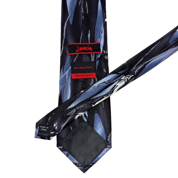 Jerry Garcia Other - J Garcia Who Goes There Skeleton Art Necktie Multicolor 61.5x3.5